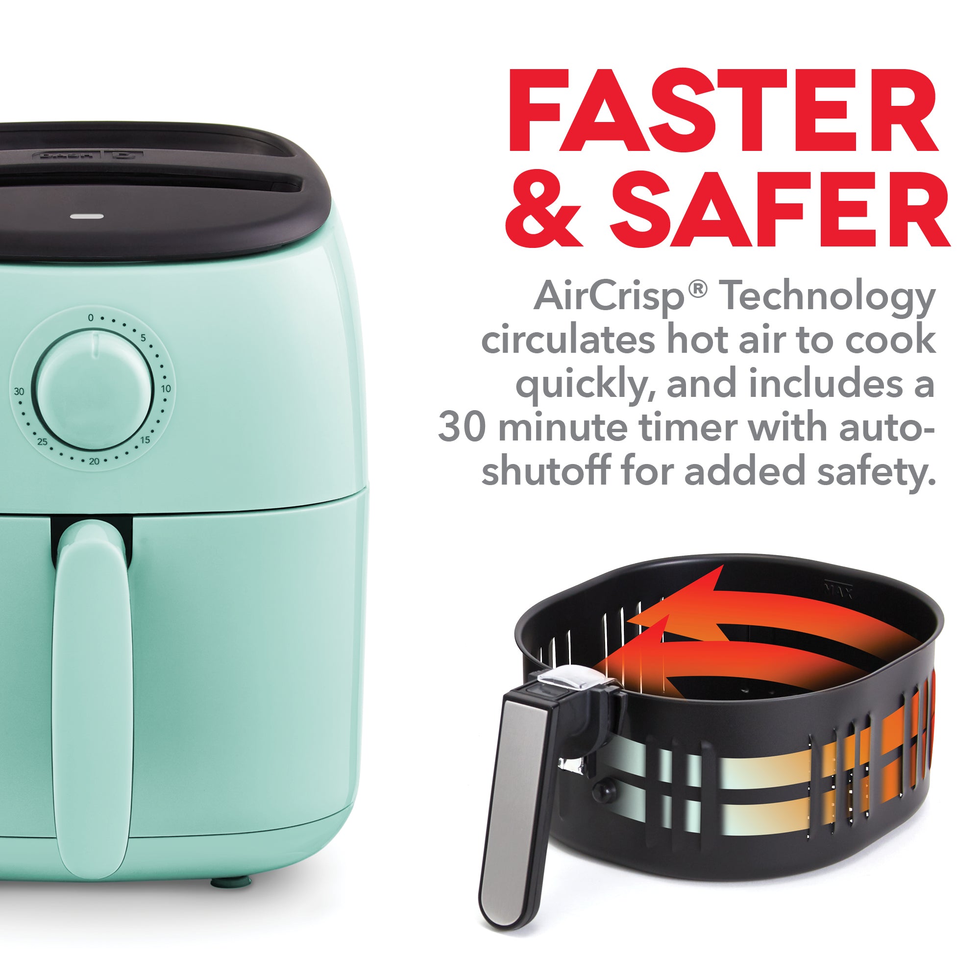 Tasti-Crisp™ Express Air Fryer 2.6 Qt.