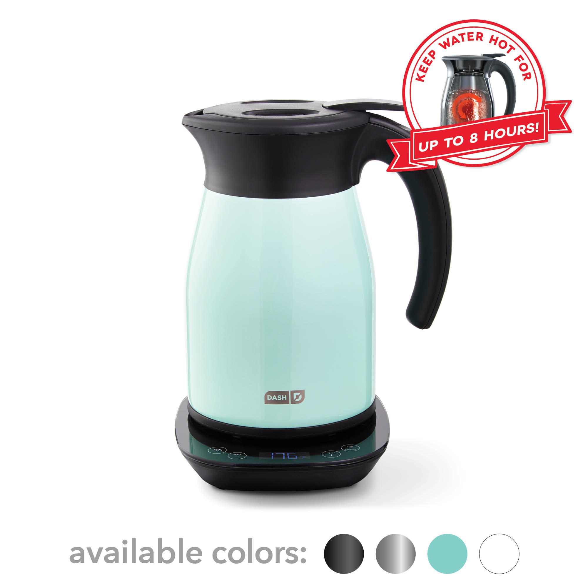 Insulated Electric Kettle - Aqua
