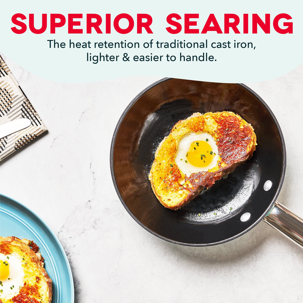 Lightweight Cast Iron Nonstick Pans