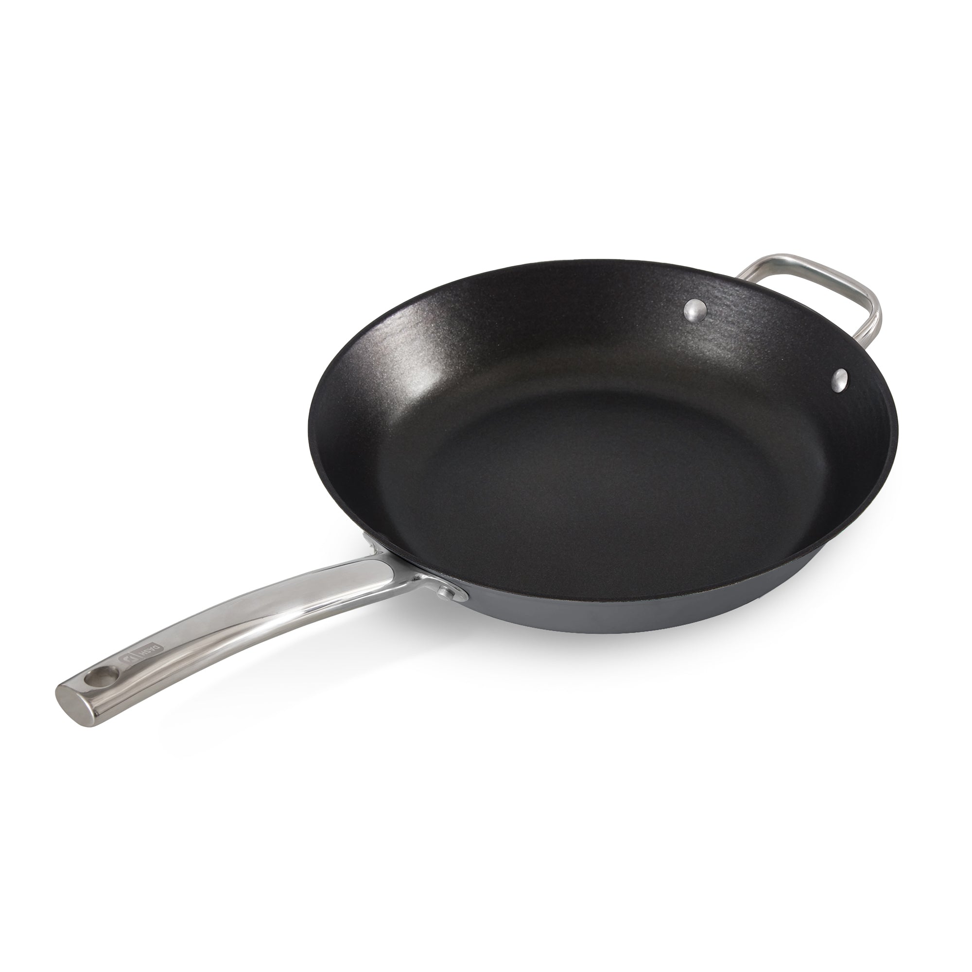 Lightweight Cast Iron Nonstick Pans - 12", Grey