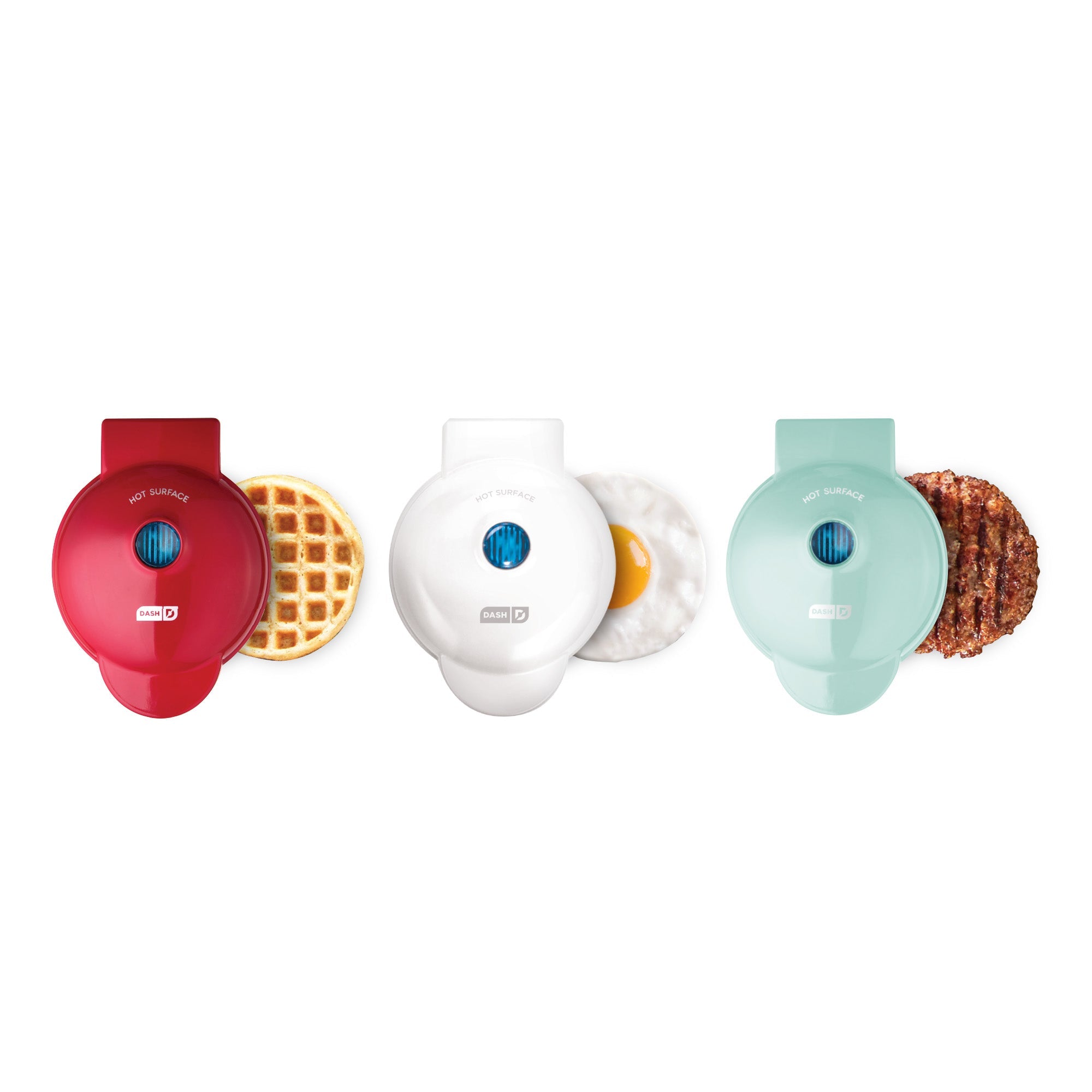 Mini Maker Set Of Three - Red, White, Aqua