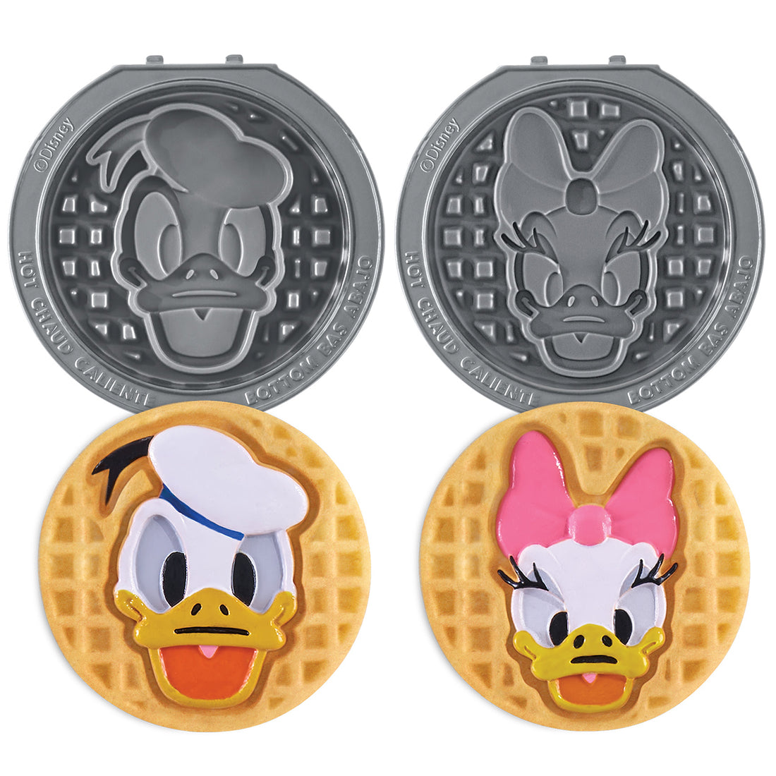 MultiMaker® Mini System: Removable Plate Sets - Donald Duck & Daisy