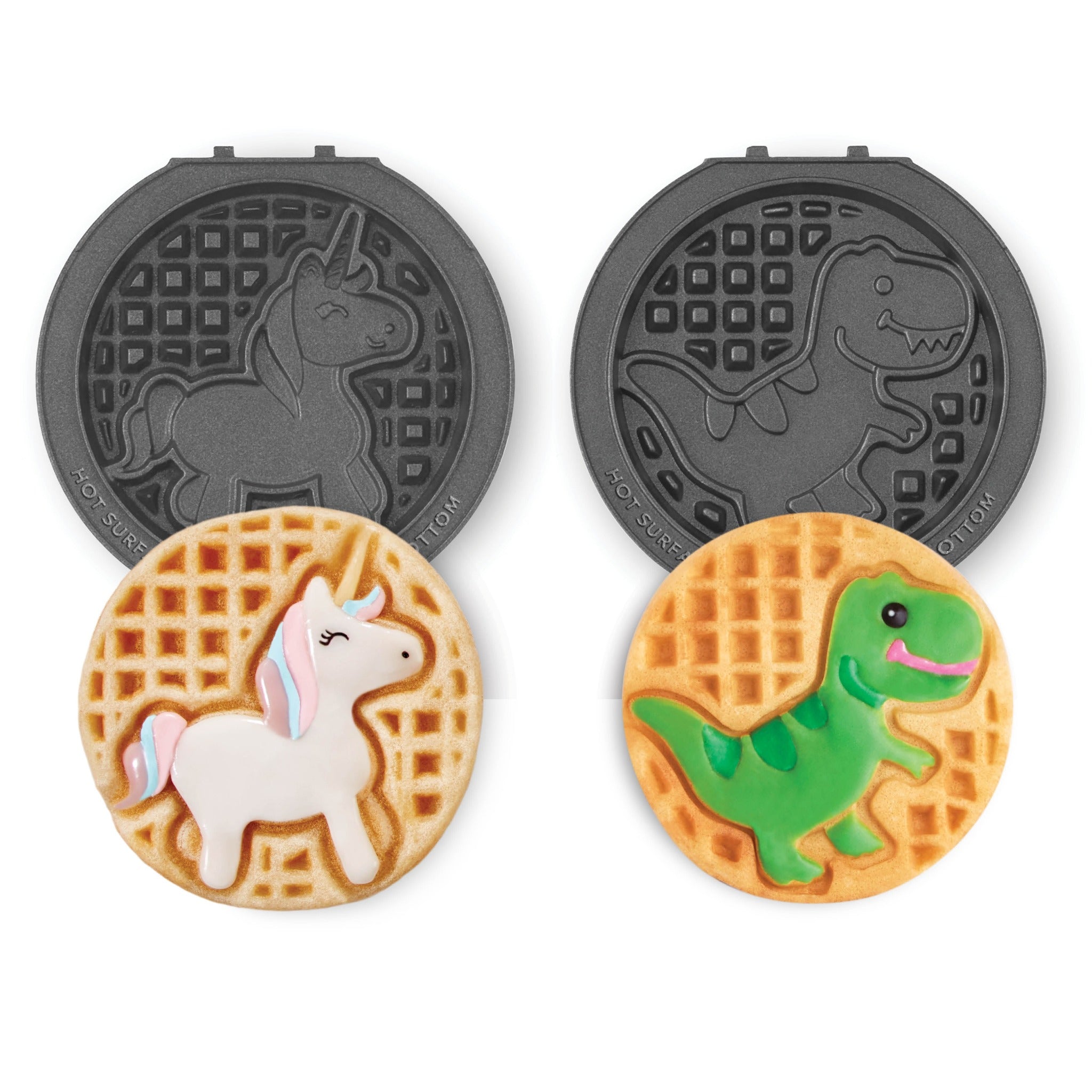 MultiMaker® Mini System: Removable Plate Sets - Dinosaur & Unicorn