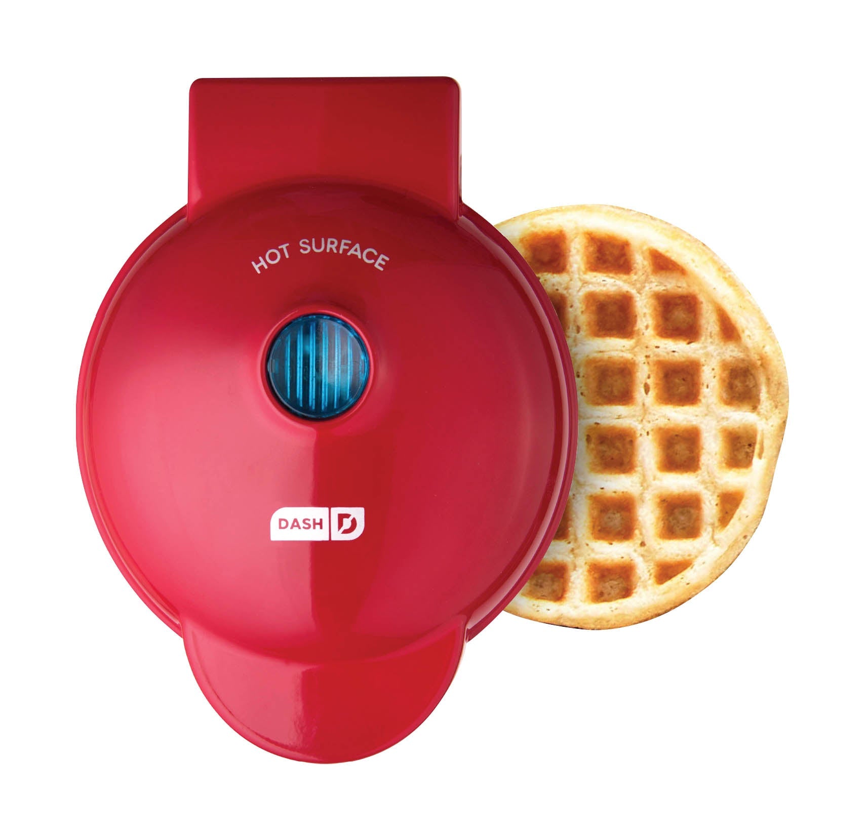 Mini Waffle Maker - Red