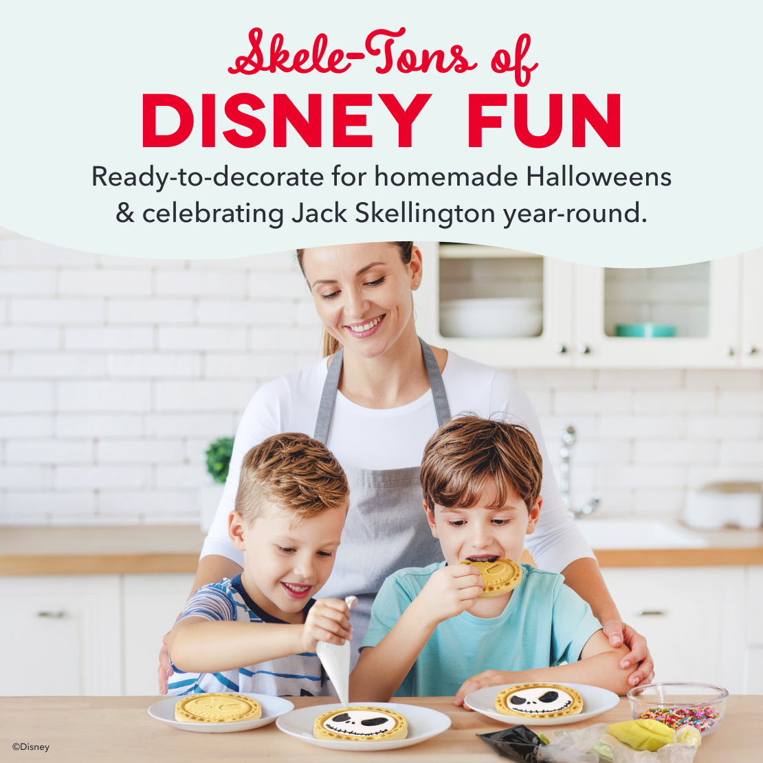 Jack Skellington Mini Waffle Maker