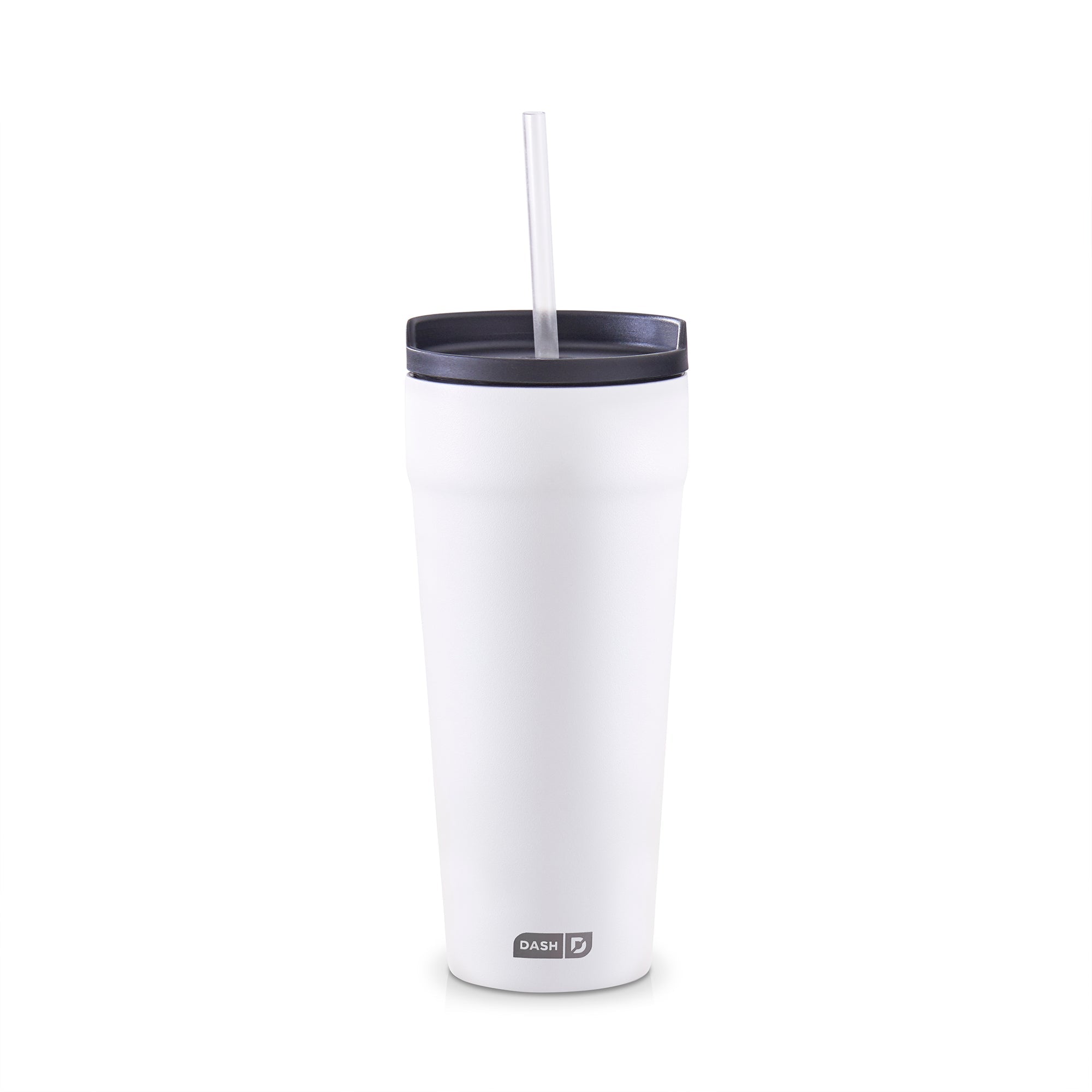 2-in-1 Spill-Proof Insulated Tumbler - White