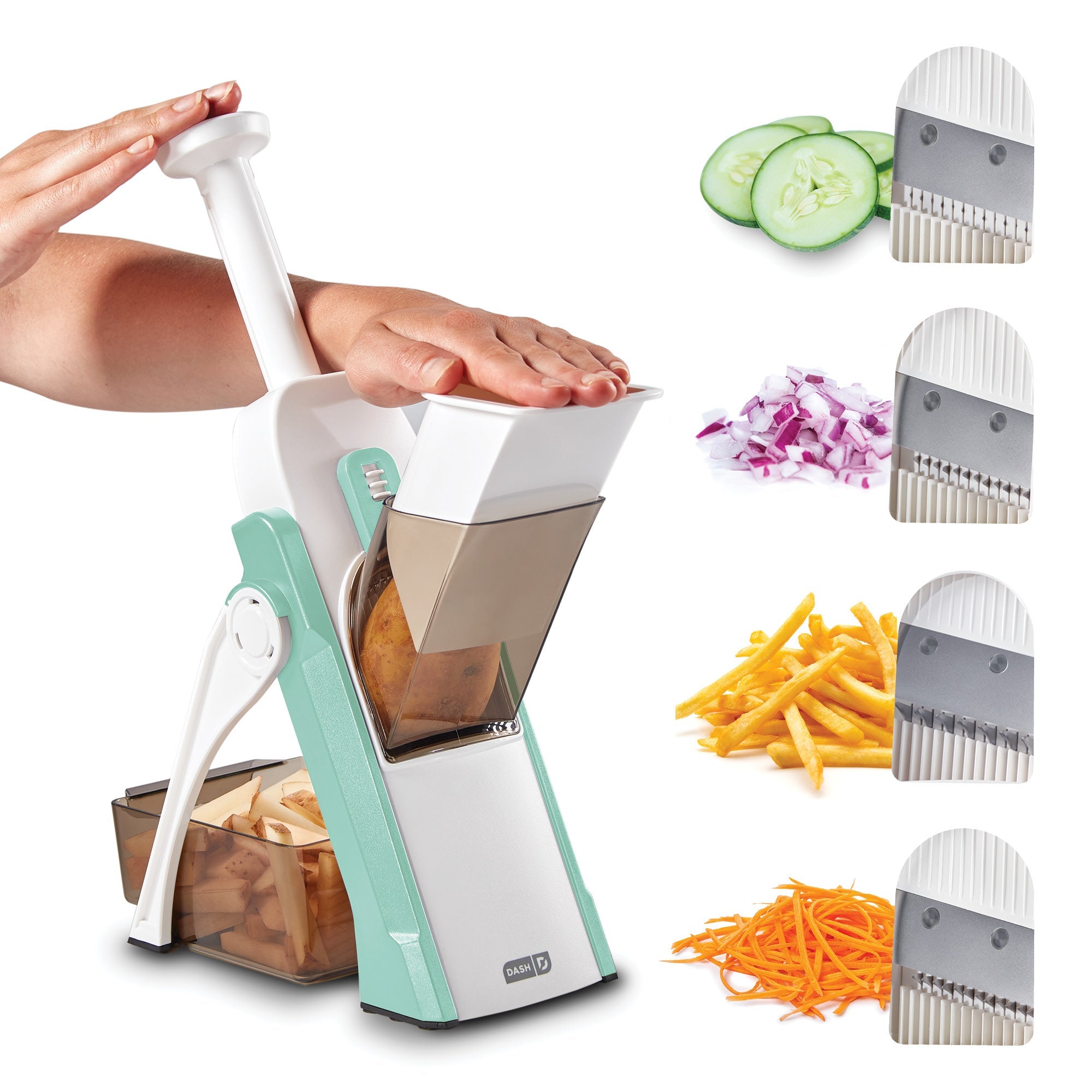 Safe Slice® Mandoline - Aqua