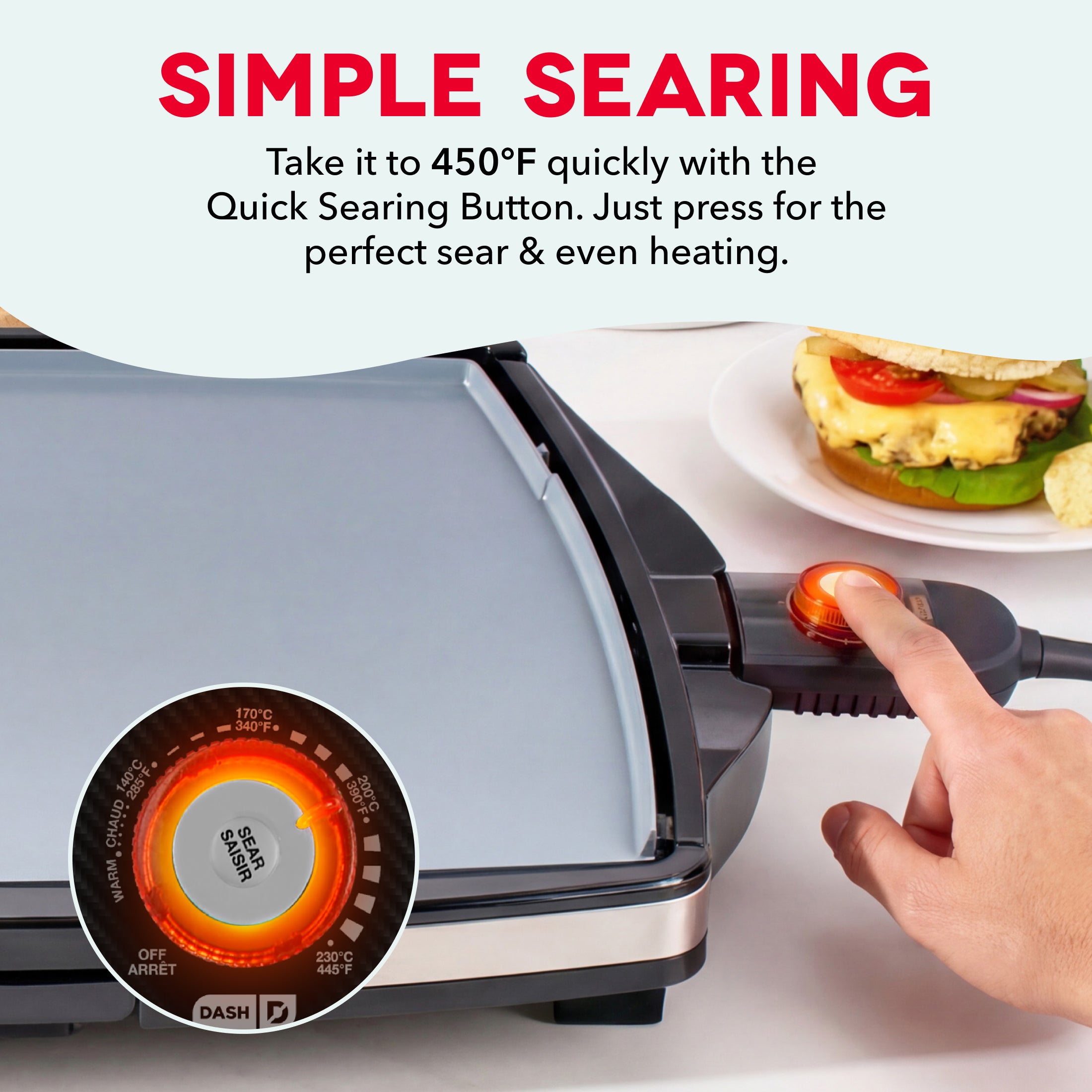Smash XL Precision Sear Griddle