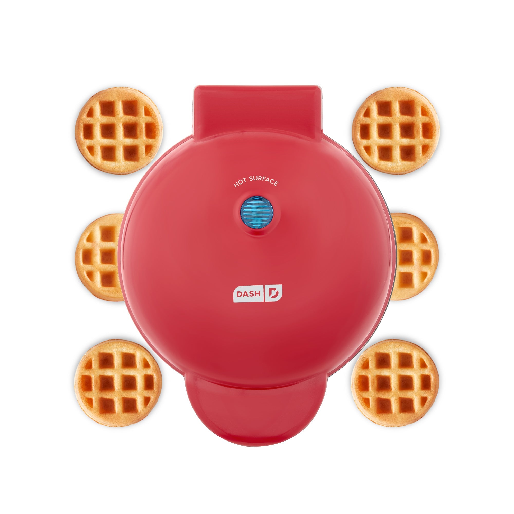 Express Waffle Bite Maker - Red