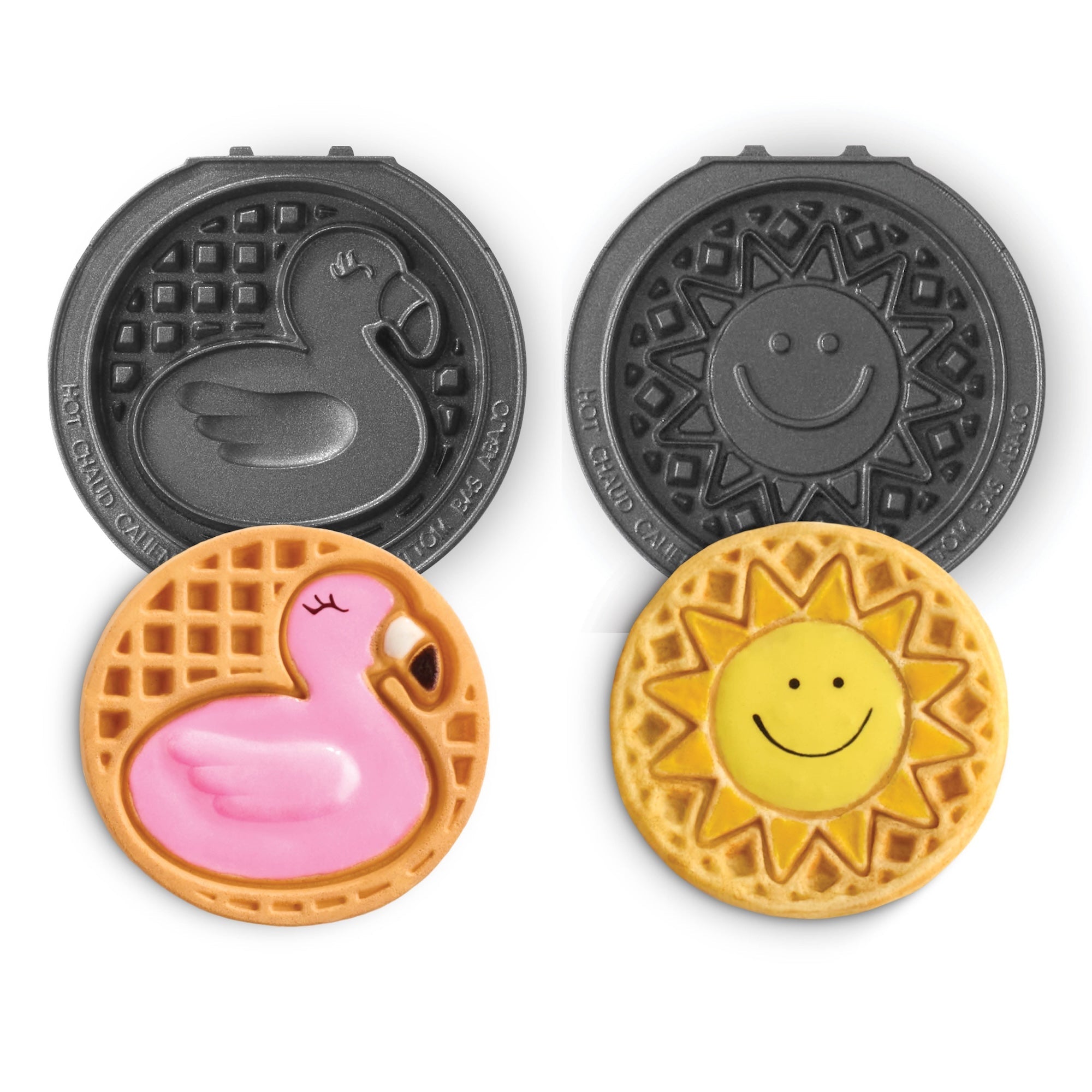 MultiMaker® Mini System: Removable Plate Sets - Flamingo & Sun