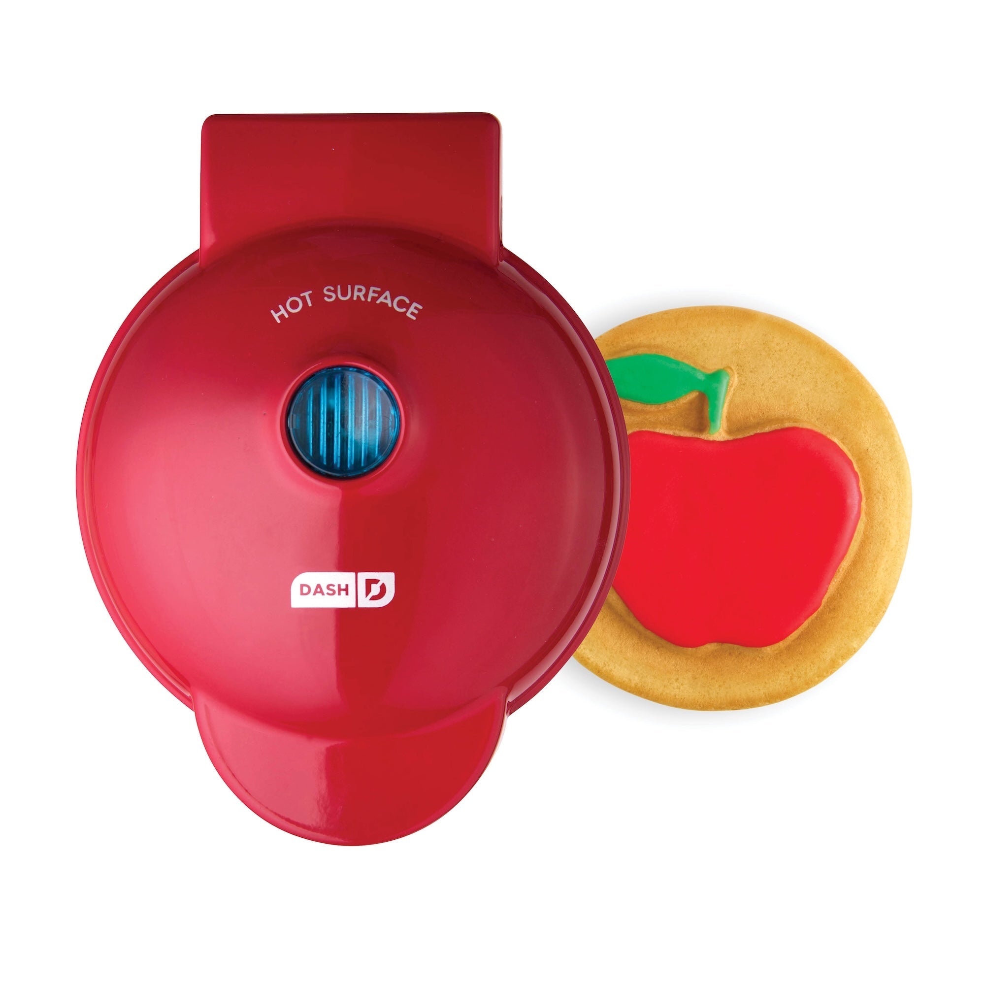 Apple Mini Waffle Maker - Red
