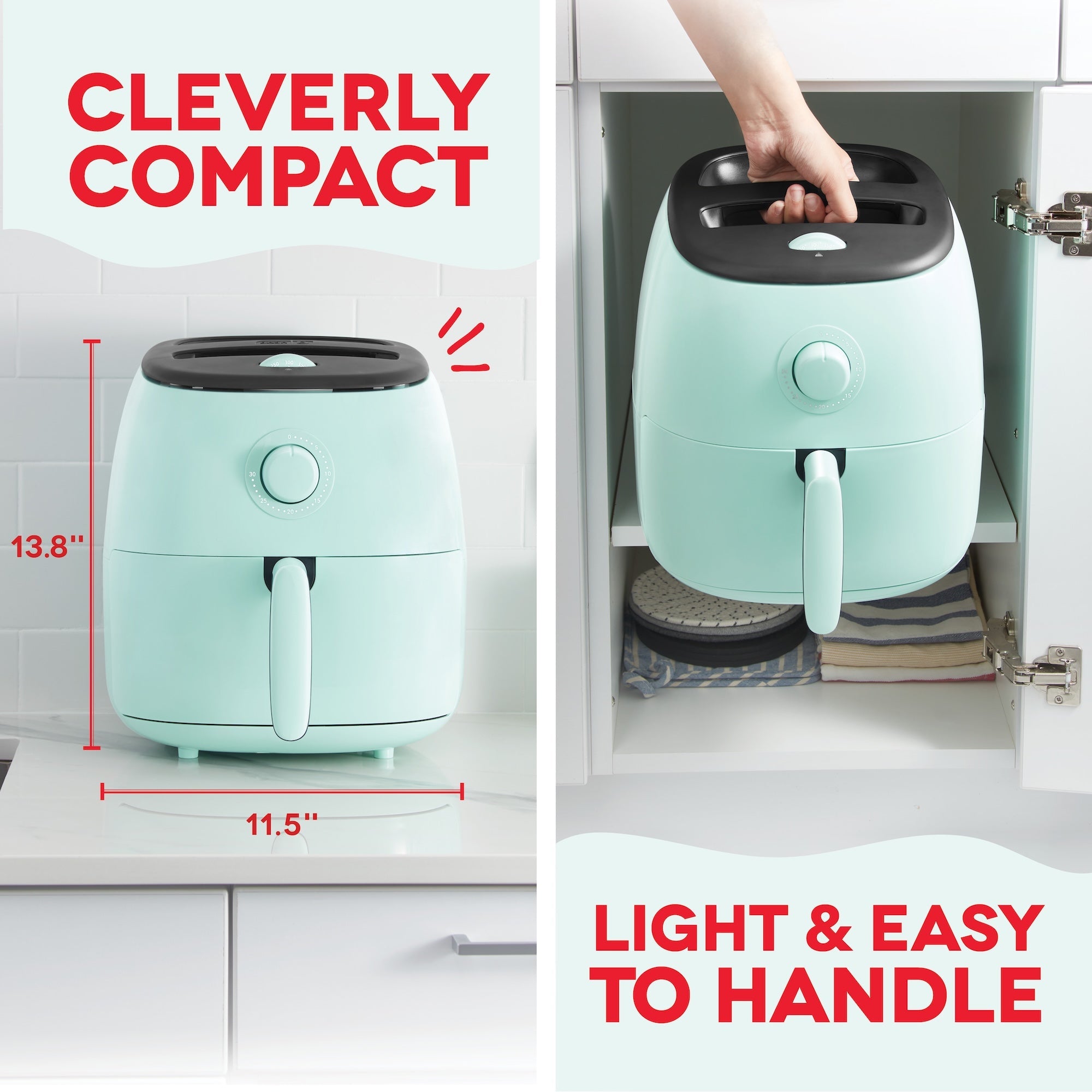 Tasti-Crisp™ Family Size Air Fryer 6 Qt.