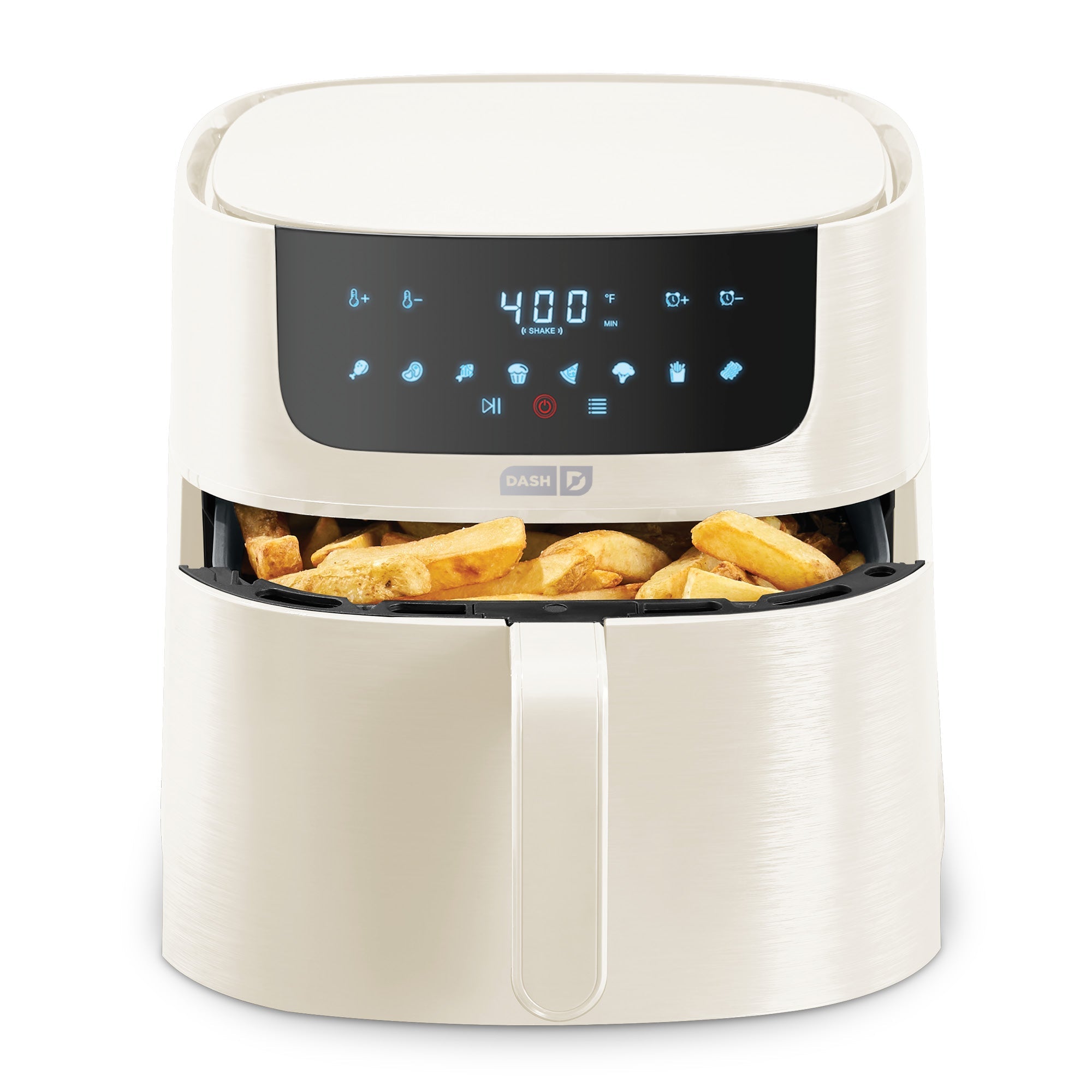 Tasti-Crisp™ 8QT Max Pro Ceramic Air Fryer - Cream