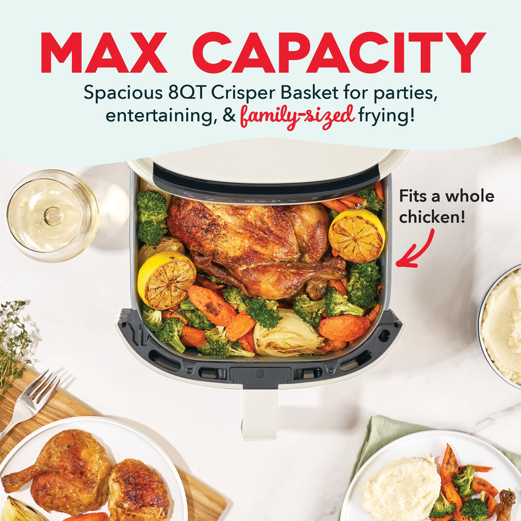 Tasti-Crisp™ 8QT Max Pro Ceramic Air Fryer