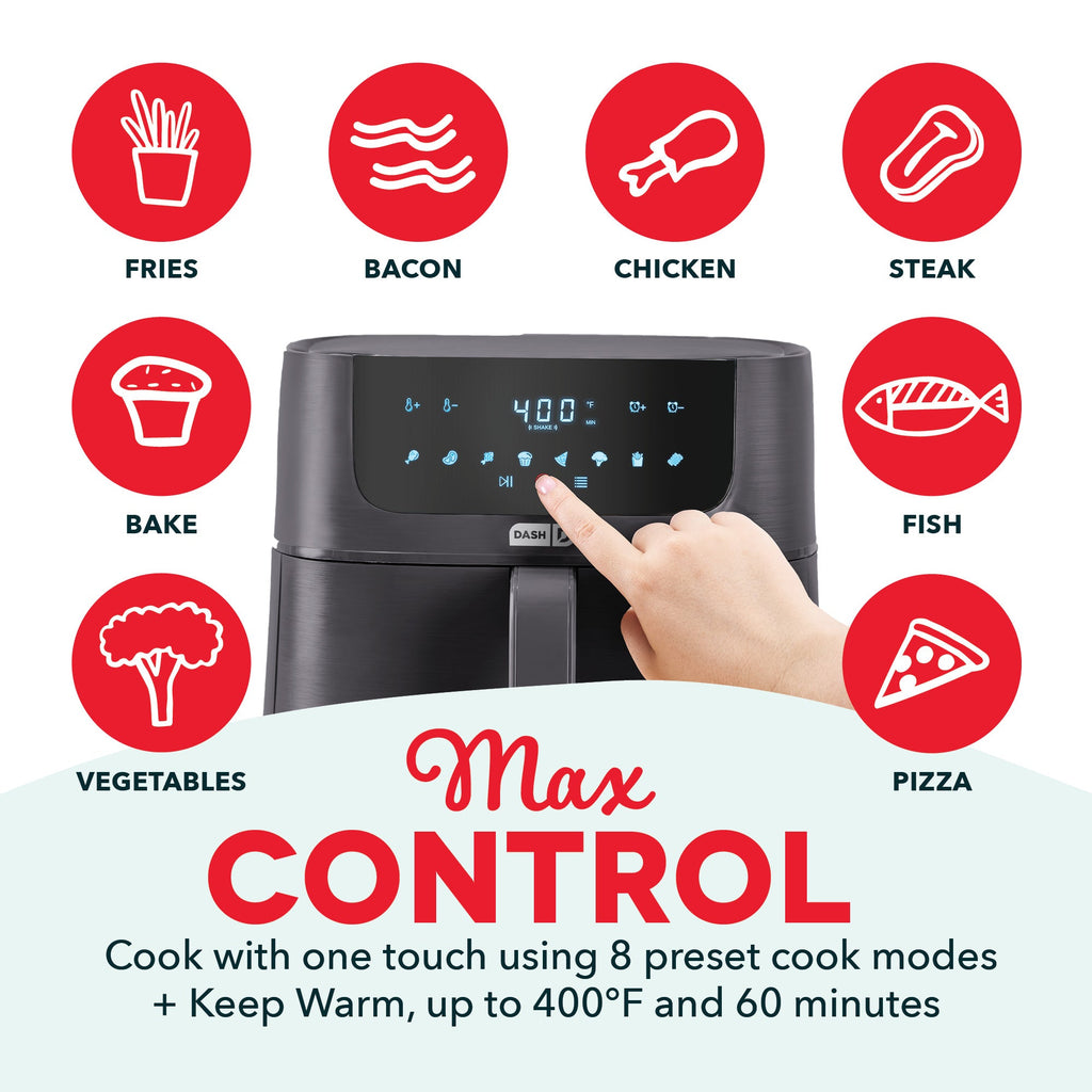 Tasti-Crisp™ 8QT Max Pro Ceramic Air Fryer