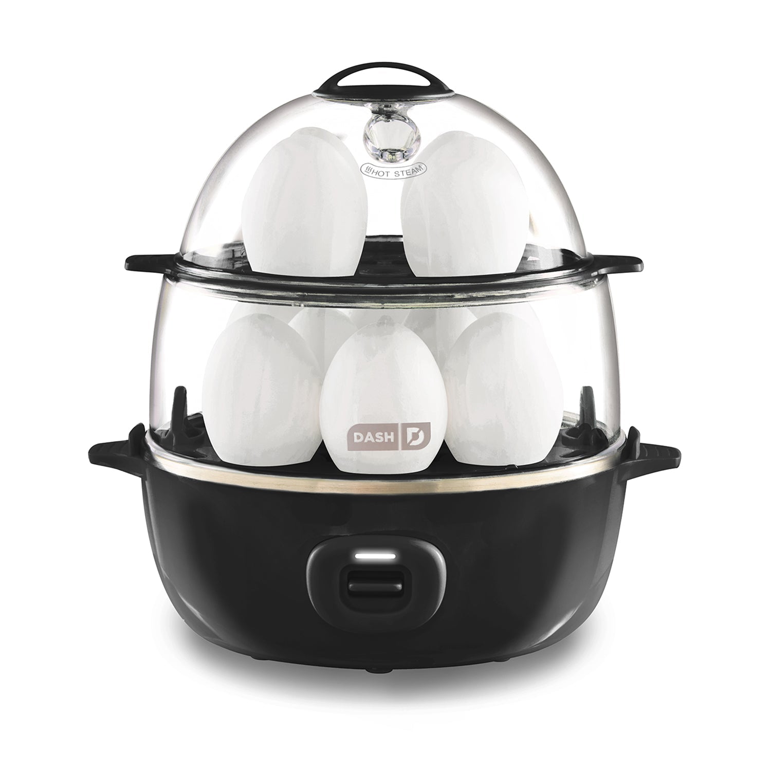 16pc Egg Cooker - Black