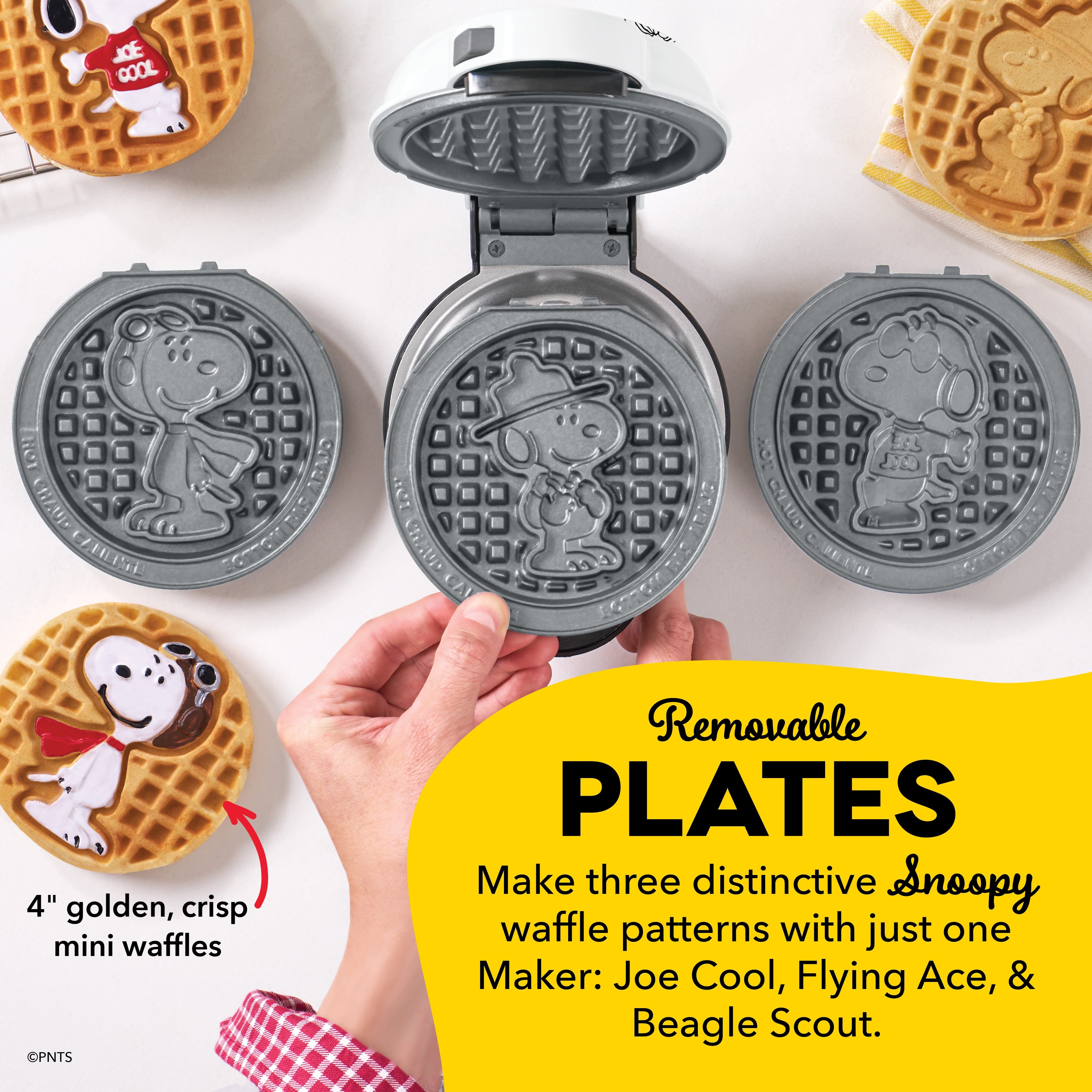 Peanuts® MultiMaker® Mini System with Removable Plates