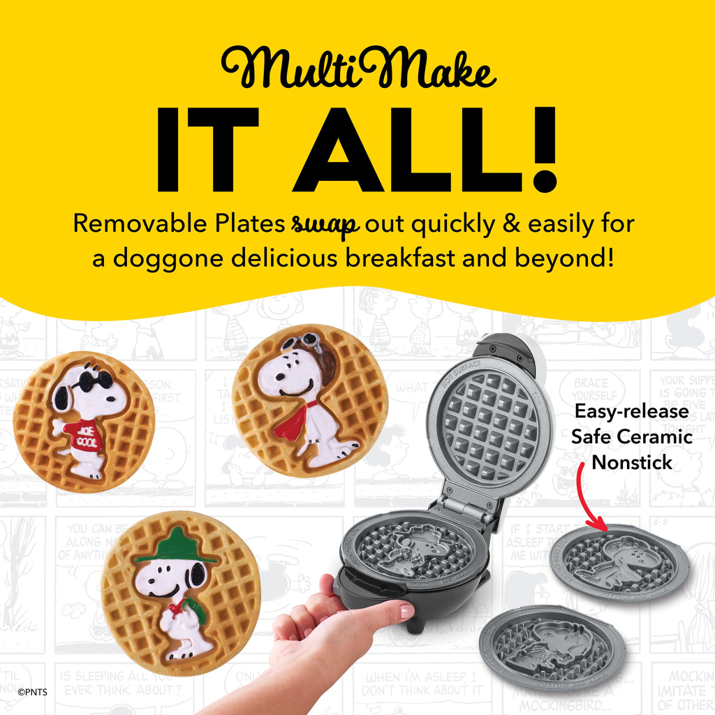 Peanuts® MultiMaker® Mini System with Removable Plates