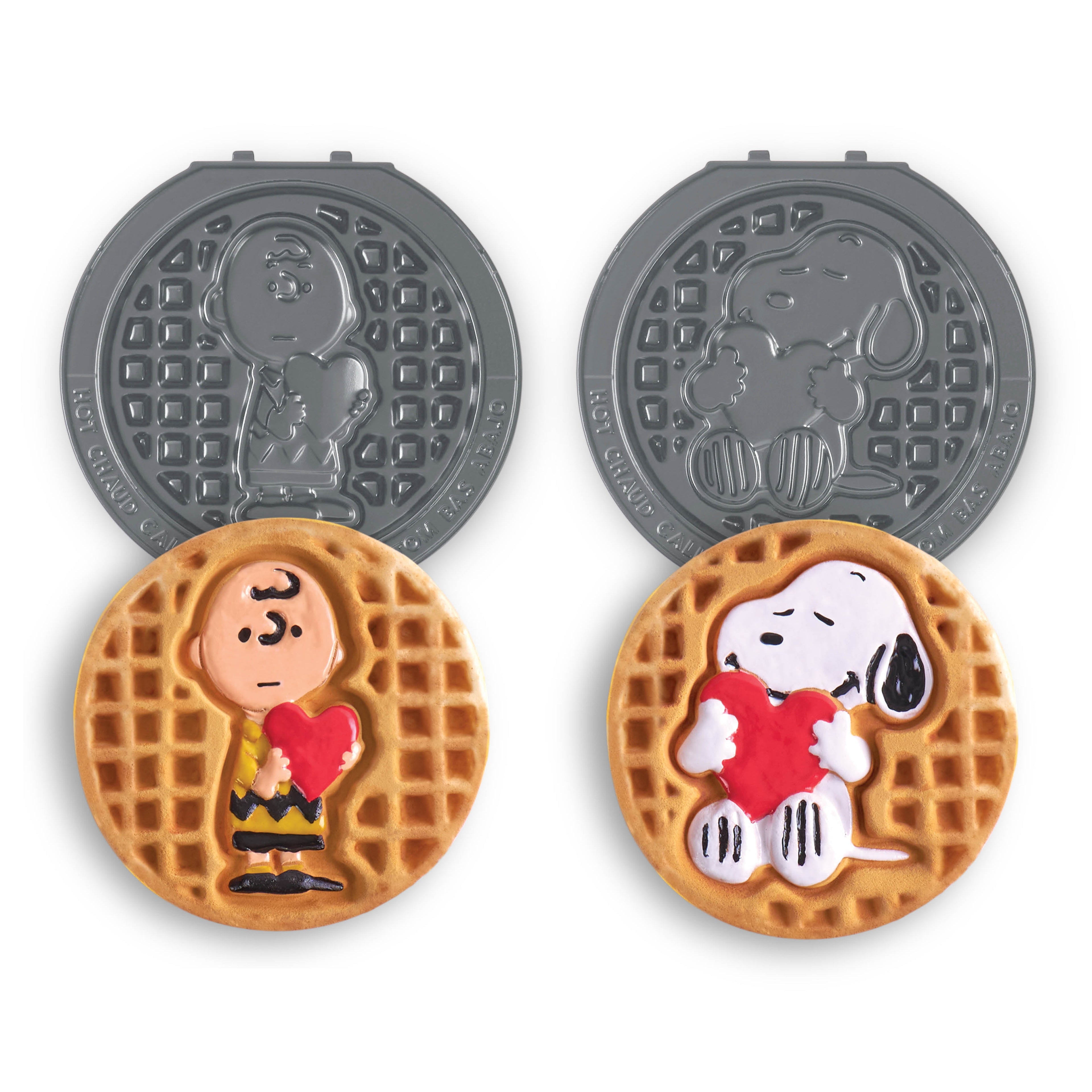 Peanuts® MultiMaker® Removable Plate Sets - Snoopy with Heart and Charlie Brown with Heart