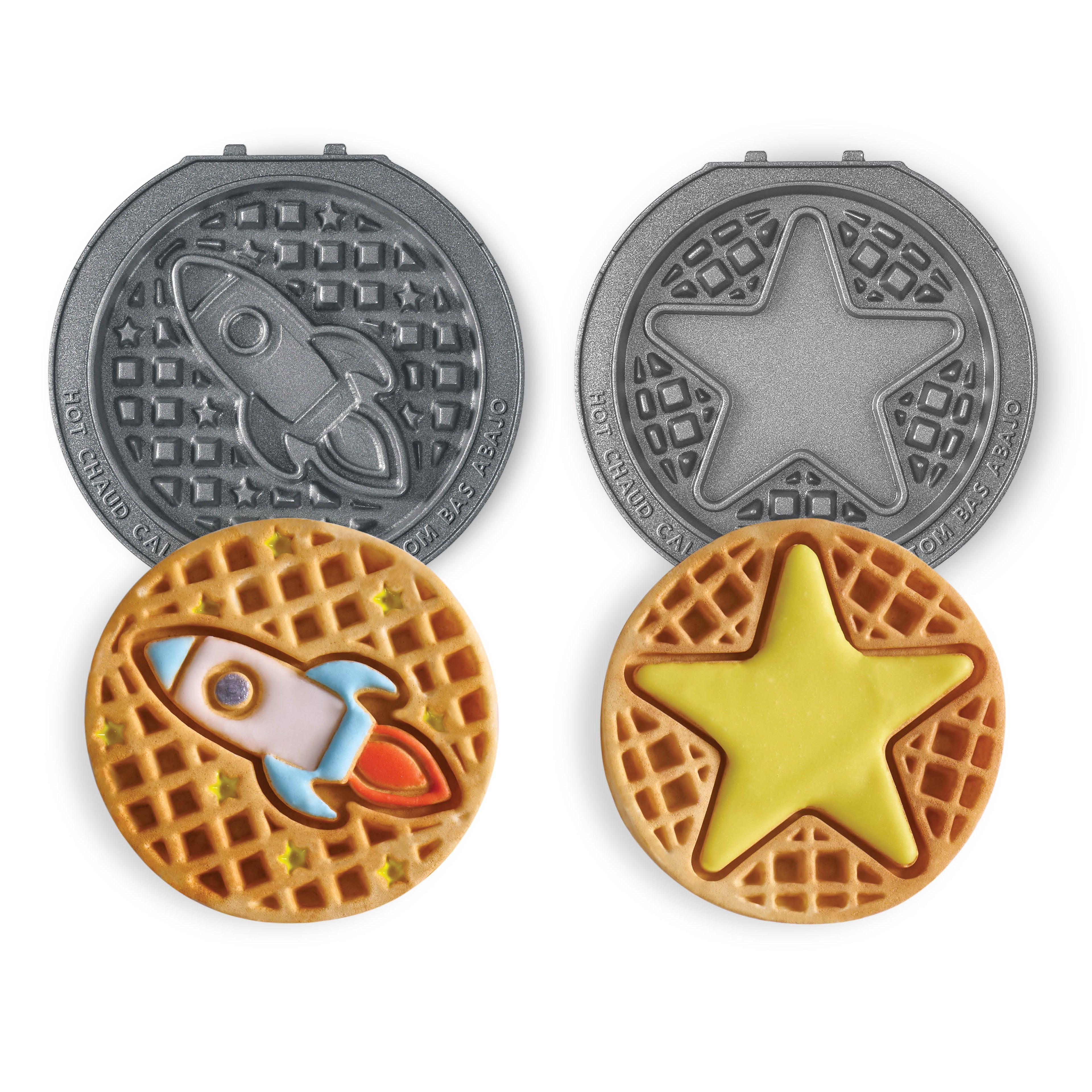 MultiMaker® Mini System: Removable Plate Sets - Rocketship & Star