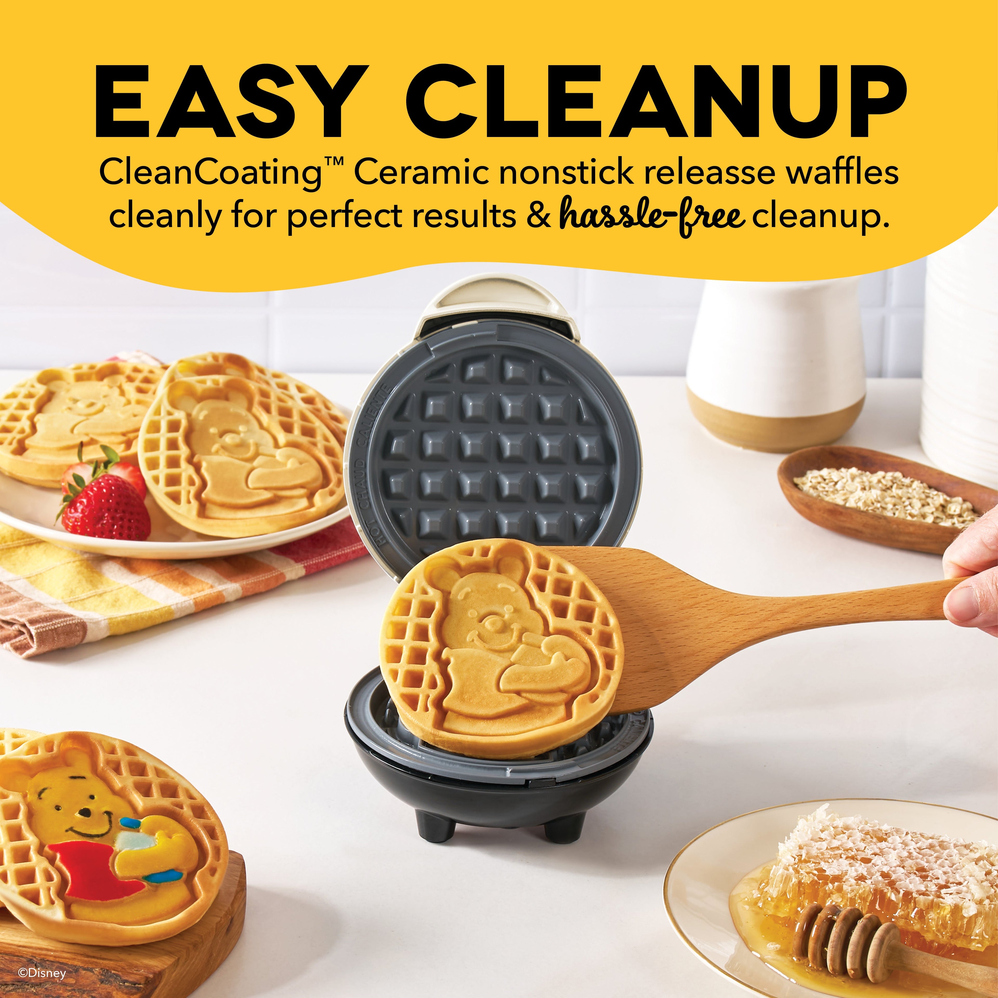 Winnie the Pooh Mini Waffle Maker