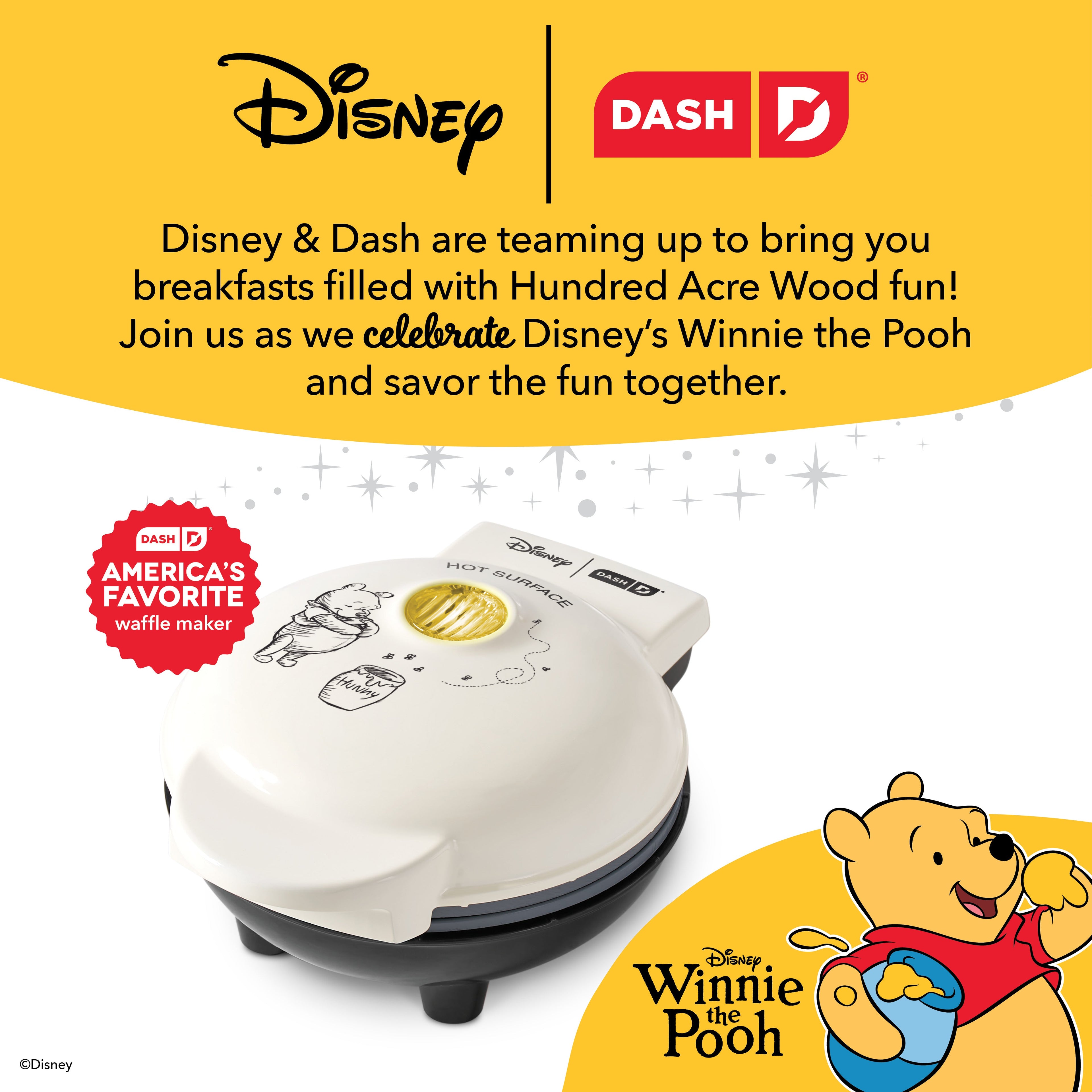 Winnie the Pooh Mini Waffle Maker
