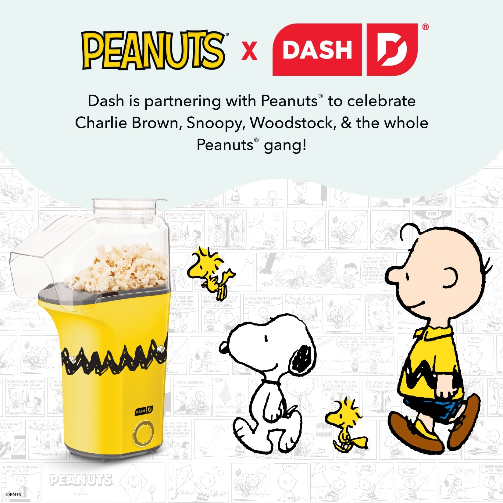 Peanuts® Fresh Pop Popcorn Maker