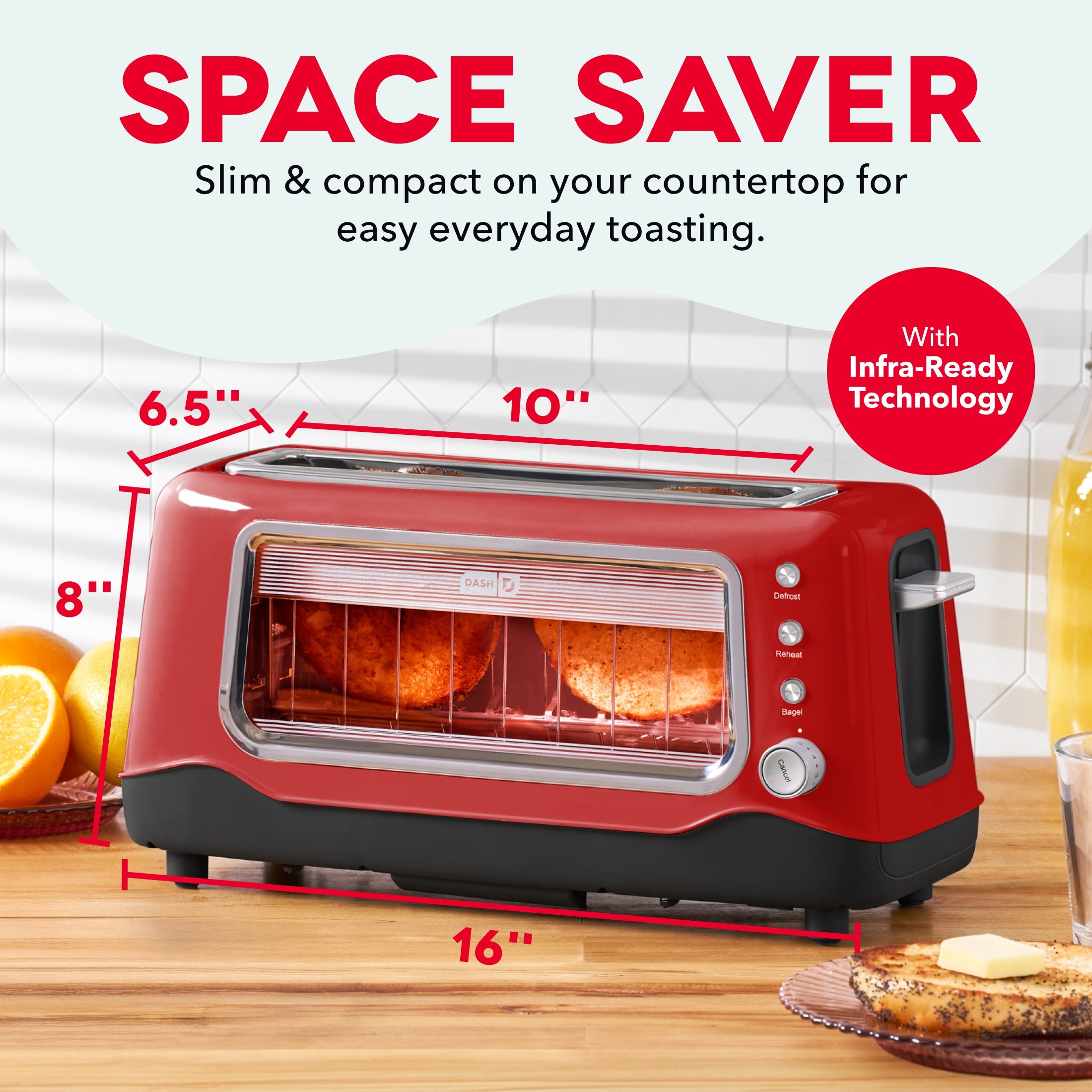 Clear View Toaster