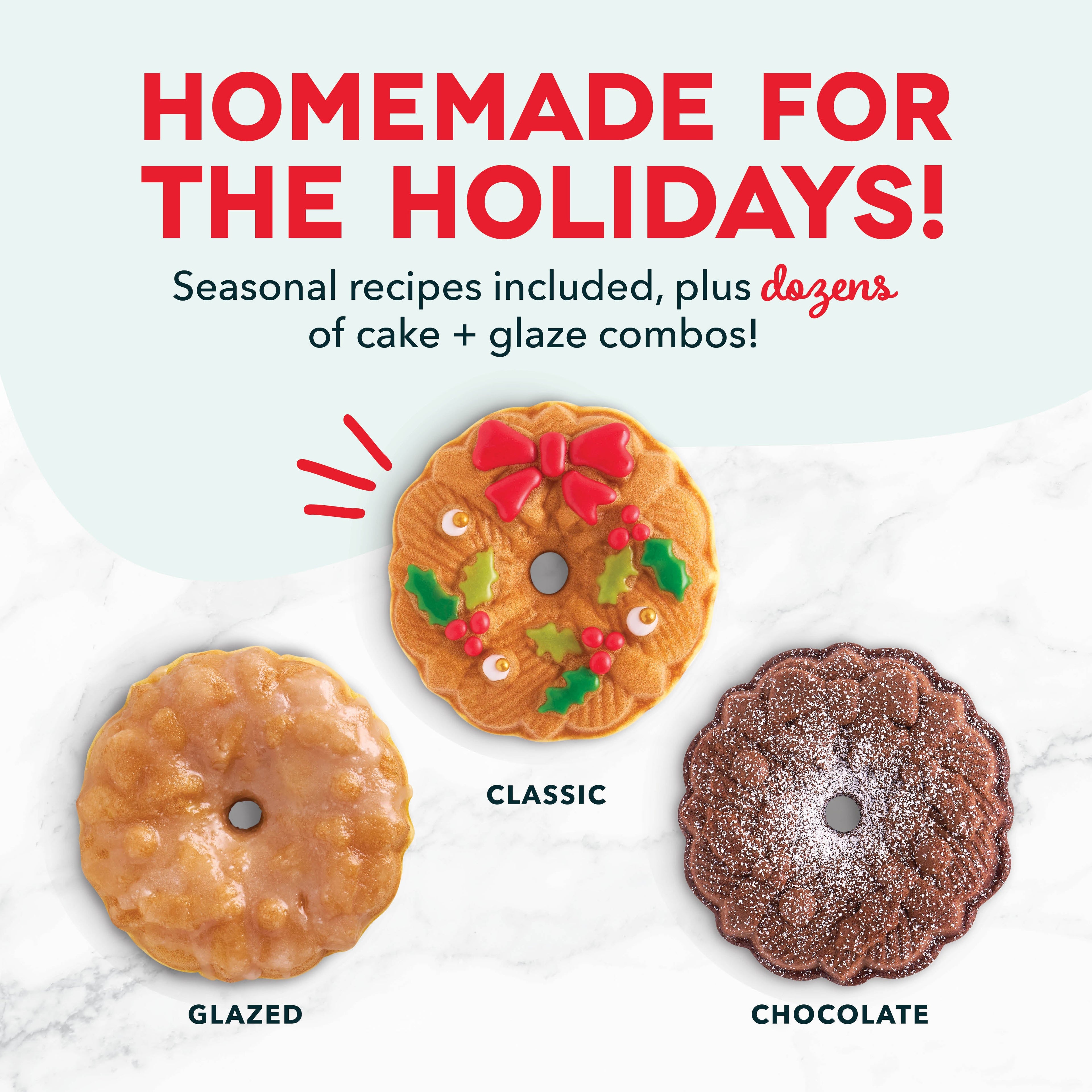 Mini Wreath Bundt Maker