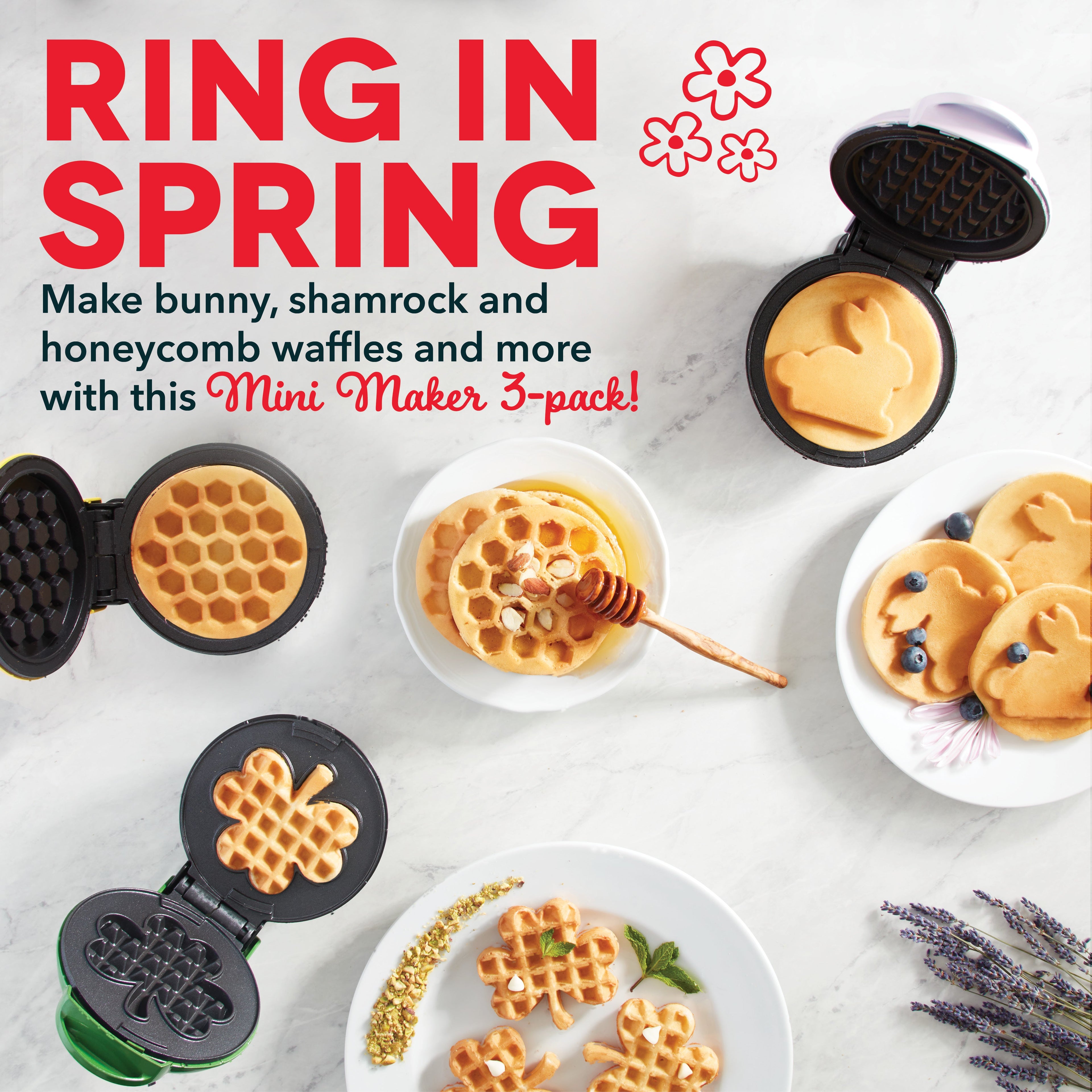 Spring Mini Maker Set of Three