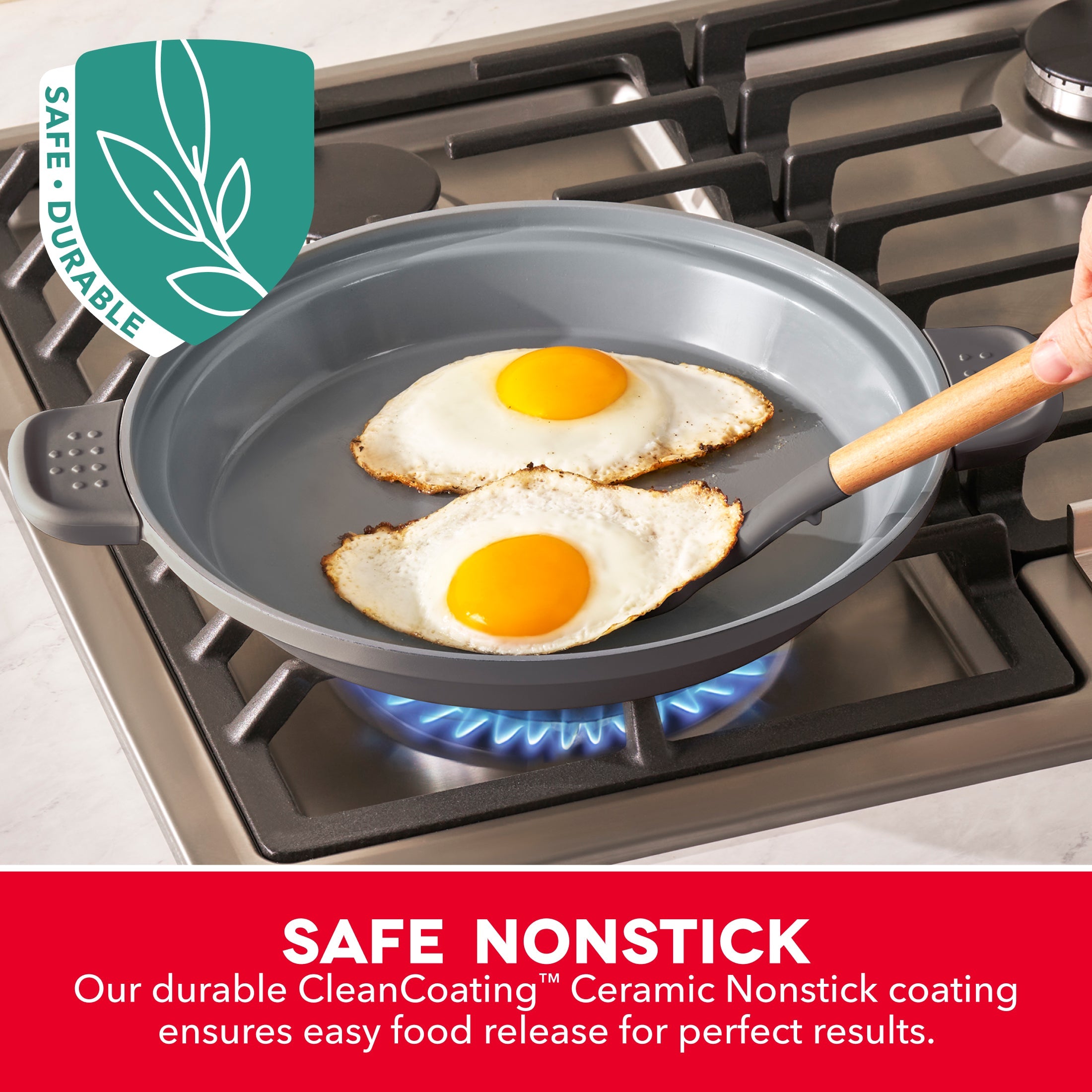 Stacks Ceramic Cookware Set with Electric Burner