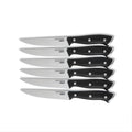 Zakarian by Dash 6 Piece Steak Knife Set - Black