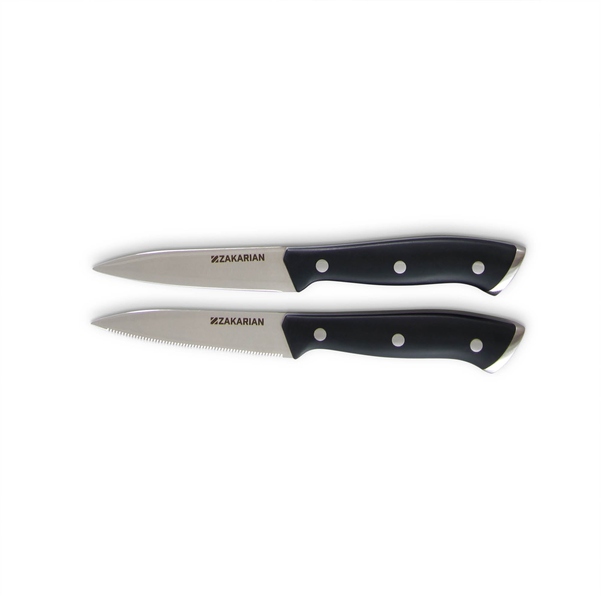 2 Piece Paring Knife Set - Black