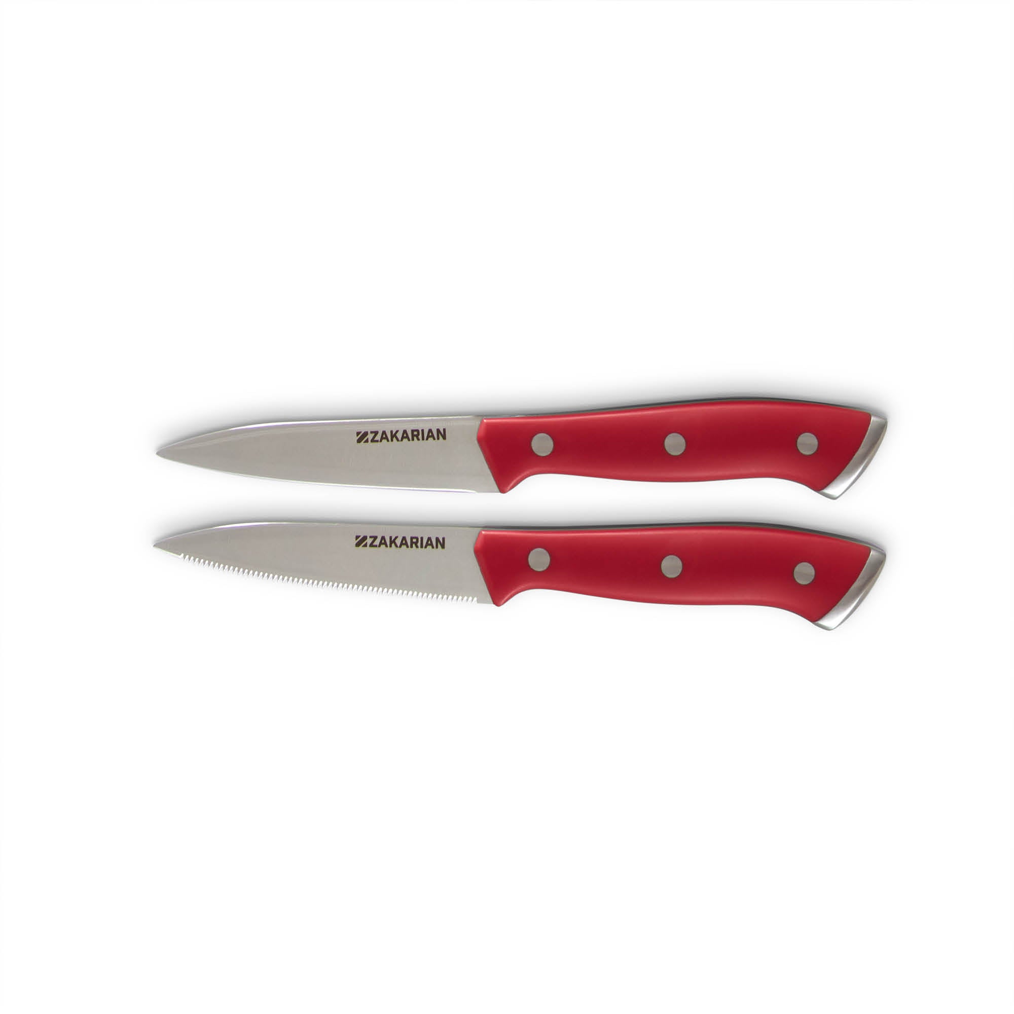 2 Piece Paring Knife Set - Cranberry