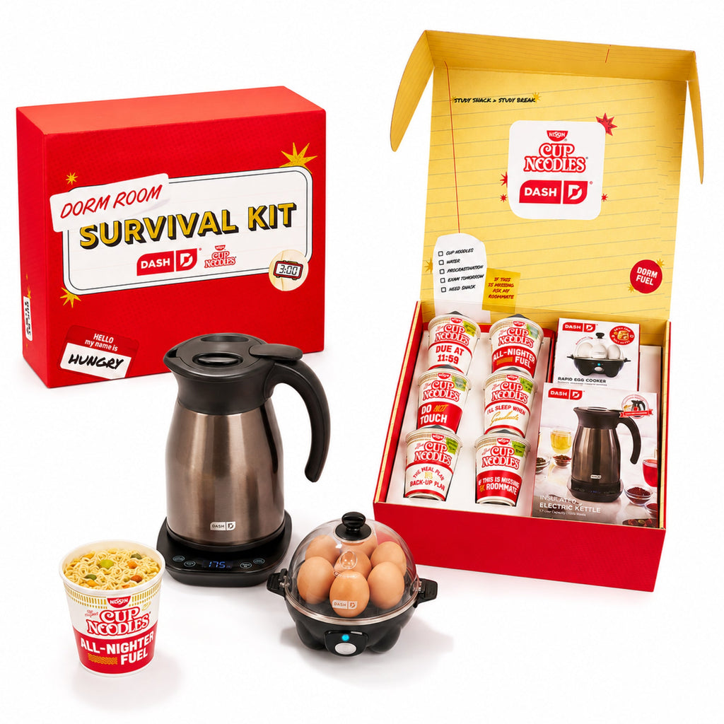 Cup Noodles x Dash Dorm Survival Kit