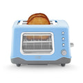 Rise by Dash Clear View 2-Slice Toaster - Blue Sky