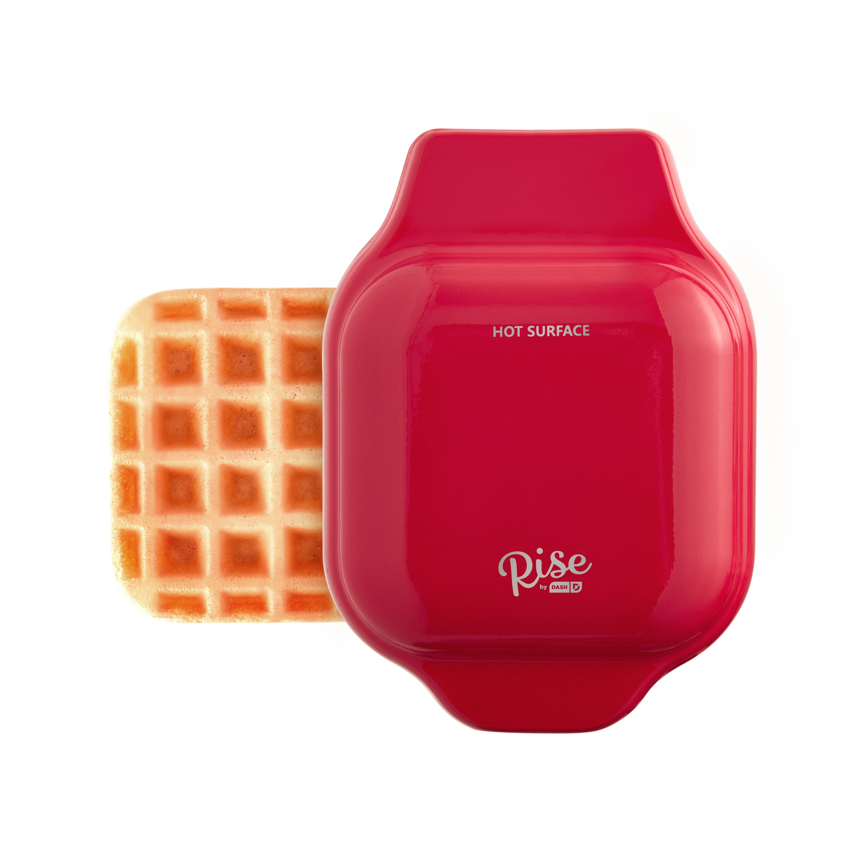 Rise by Dash Mini Waffle Maker - Rise Red