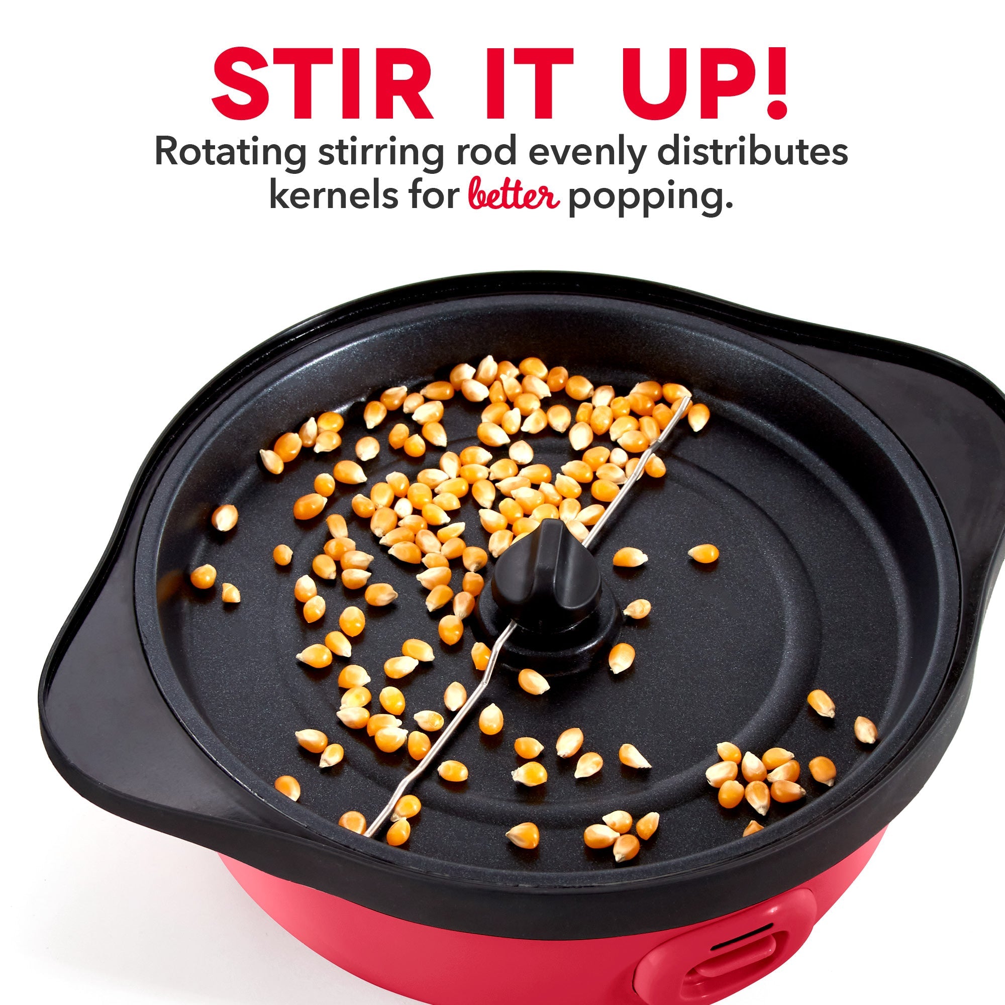 SmartStore® Stirring Popcorn Maker, 3Qt