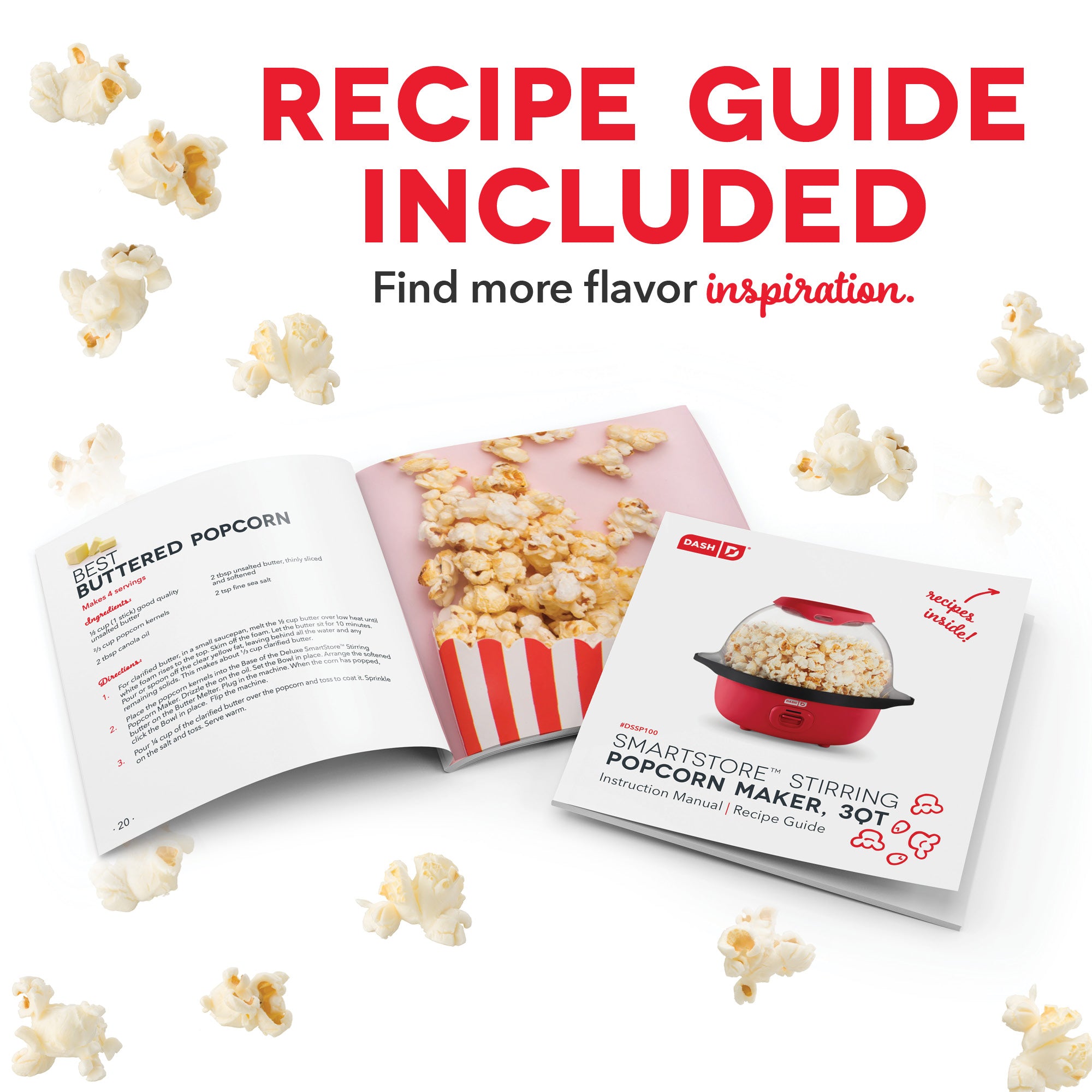 SmartStore® Stirring Popcorn Maker, 3Qt