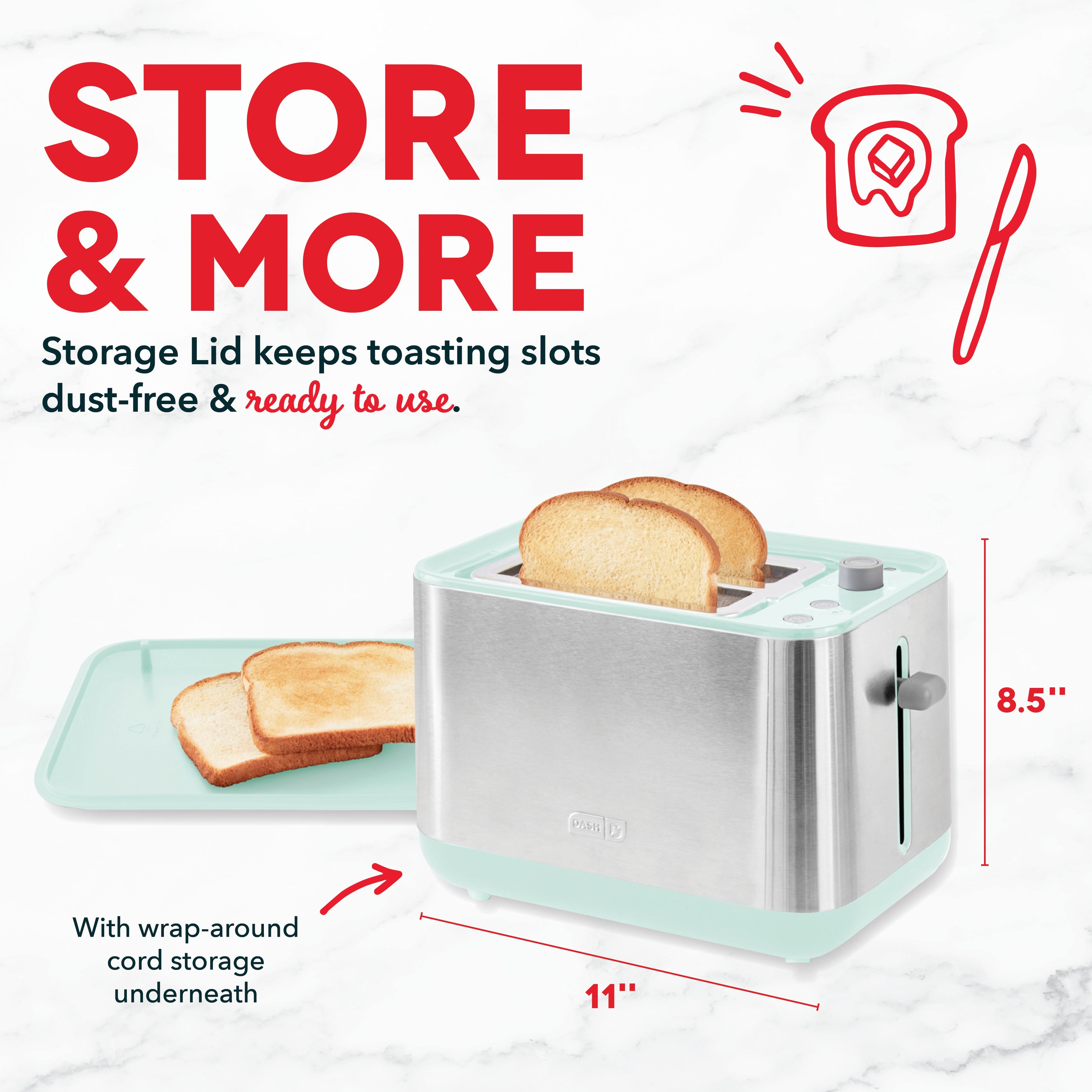 SmartStore® 2-Slice Toaster